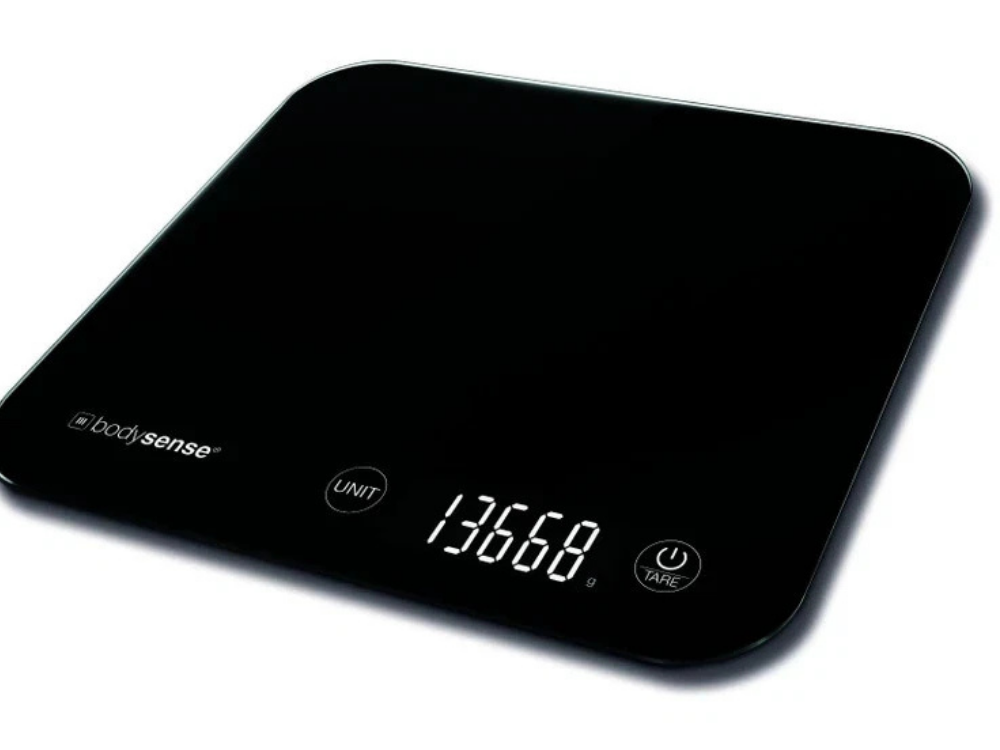 BodySense High-Capacity 15kg Digital Kitchen Scale