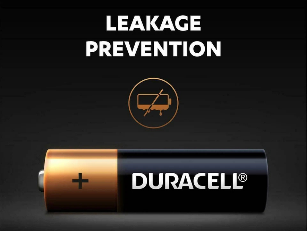 Duracell Coppertop AA Alkaline Batteries 40-Pack Long Lasting Genuine