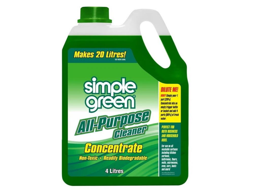 Simple Green 4L Concentrate – All-Purpose Cleaner for Oil, Dirt & Grease