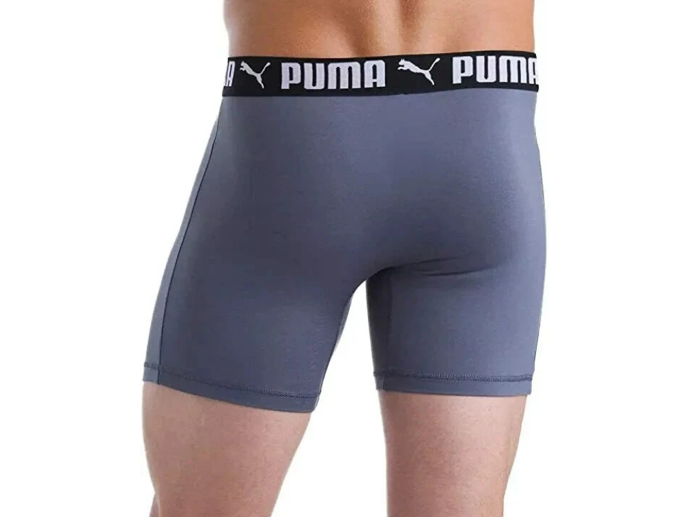 Puma Men’s Sport Luxe Boxer Briefs – Performance Athletic Underwear XXL, 5 Pack