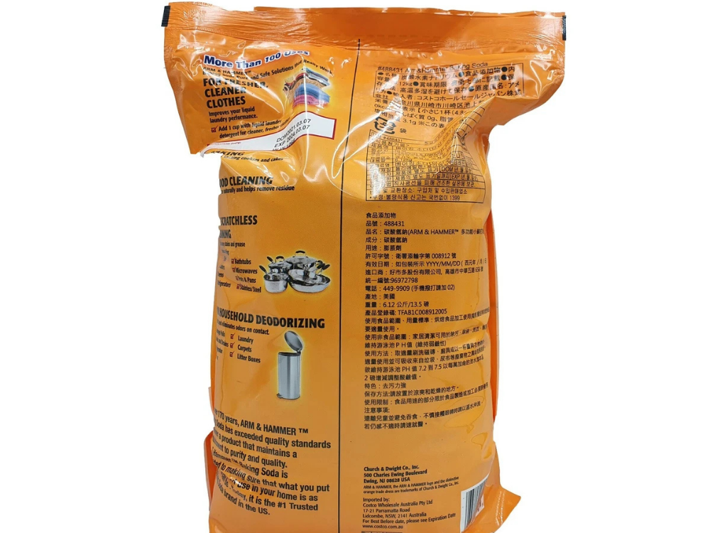 6.1kg Arm & Hammer Pure Baking Soda – Bulk, Food Grade, Safe