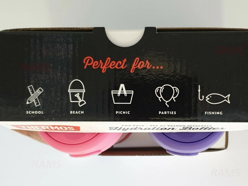 Thermos Kids Insulated Water Bottle with Straw – Vacuum Flask for Toddlers