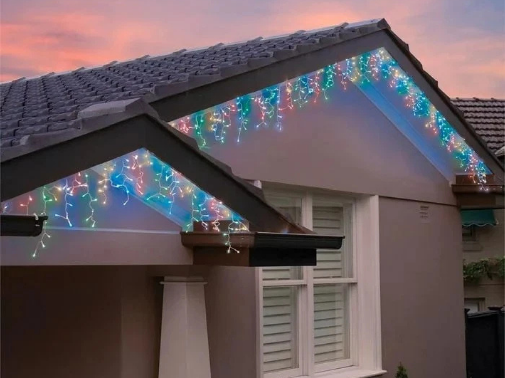 Lytworx Multicolour Icicle Lights – 1200 LED, 8 Functions