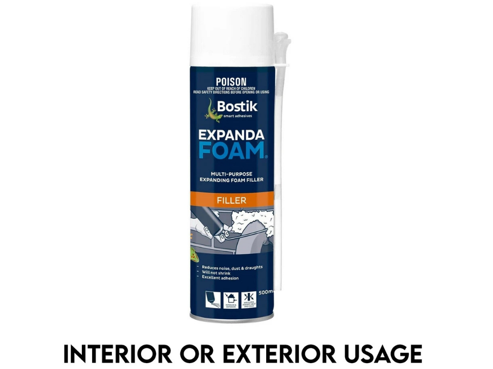 Bostik 500ml Expanding Foam Filler & Adhesive