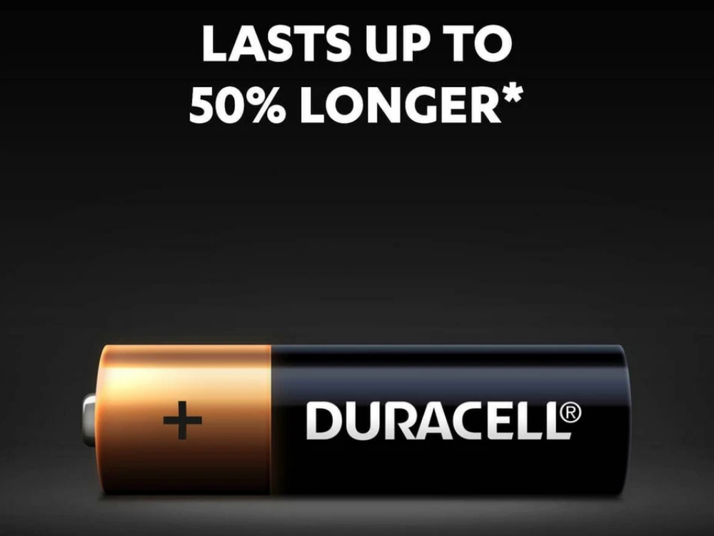 Duracell 20-Pack AA Coppertop Alkaline Batteries Genuine Long Lasting