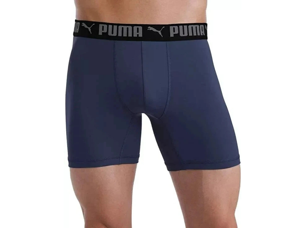 Puma Men’s Sport Luxe Boxer Briefs – Performance Athletic Underwear XXL, 5 Pack
