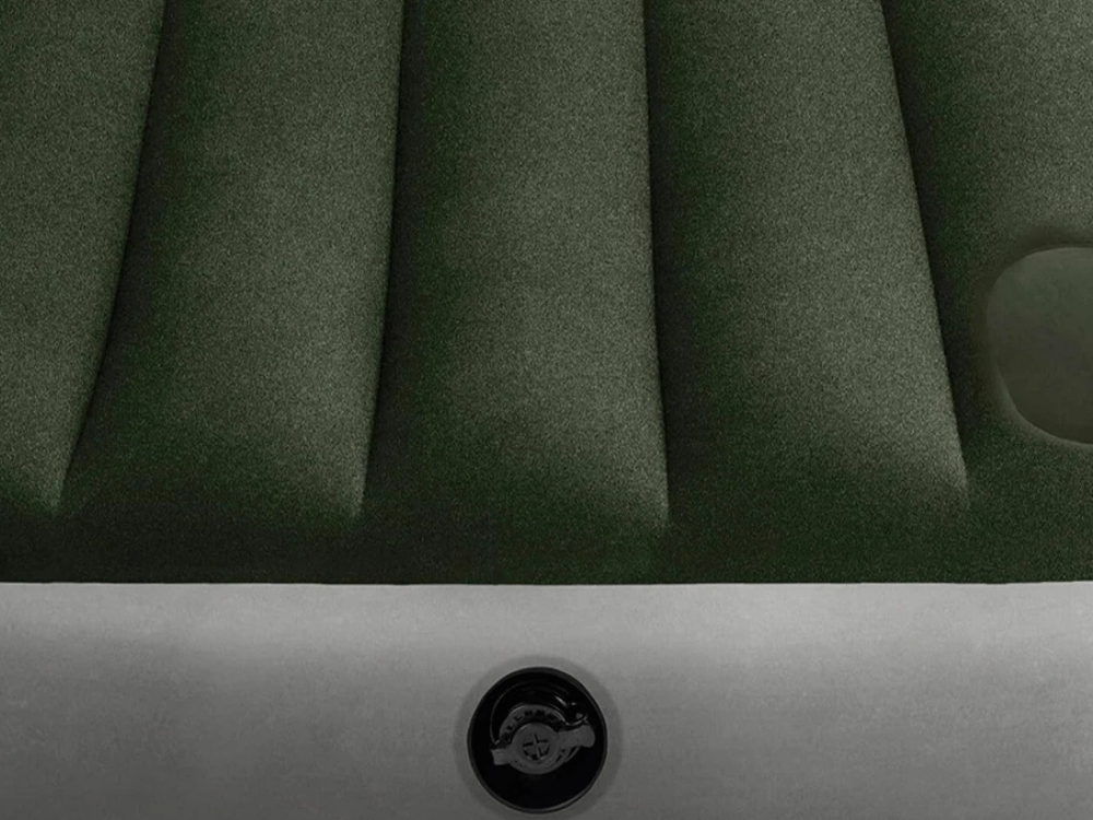 Intex JR Single Airbed Dura-Beam Downy – 76cm Inflatable Mattress for Travel & Camping