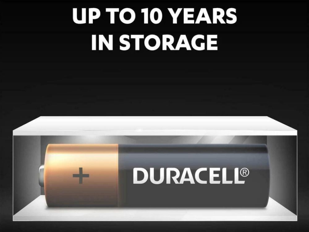 Duracell Coppertop AA Alkaline Batteries 40-Pack Long Lasting Genuine