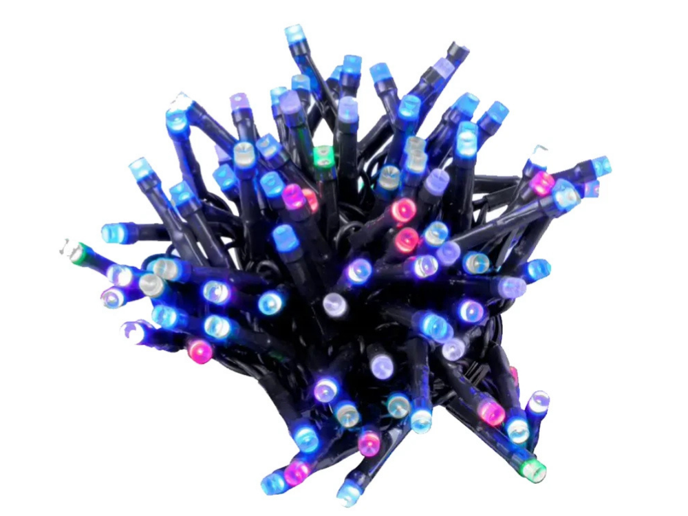 2X Laser Smart WiFi Fairy Lights – 100 LED String, Google & Alexa Compatible