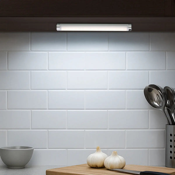 Arlec White 7W Aluminium Wide Angle Corner Bar LED Light