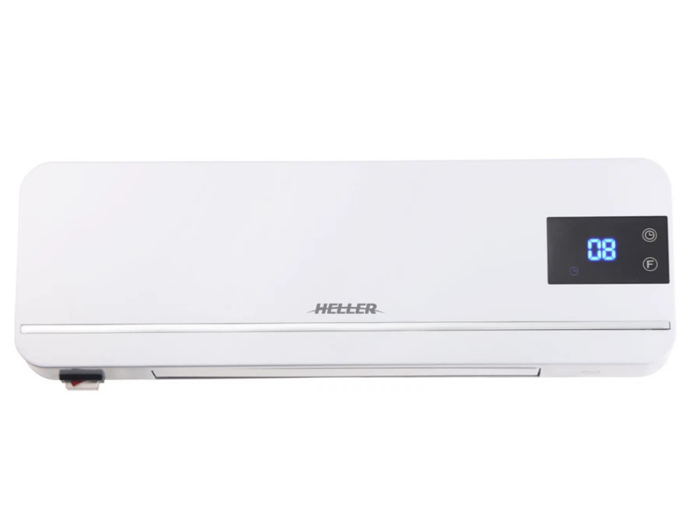 Heller 2000W Wall Mounted Ceramic Heater – Remote Control, Portable