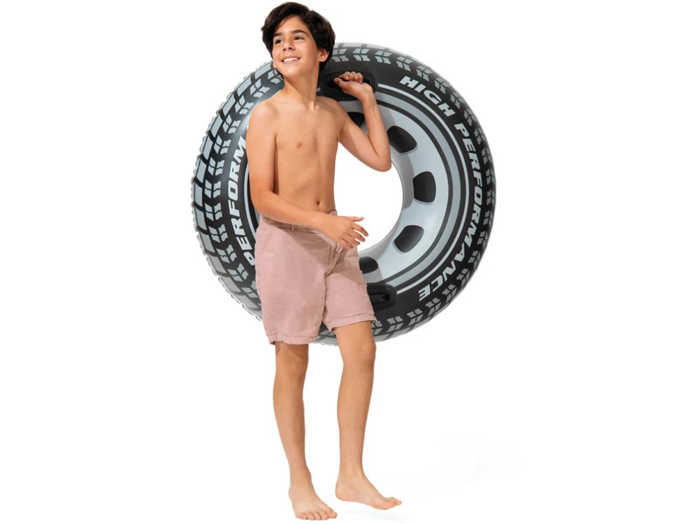 Intex Inflatable Monster Truck Ride-On Float – Pool Tyre Tube for Kids