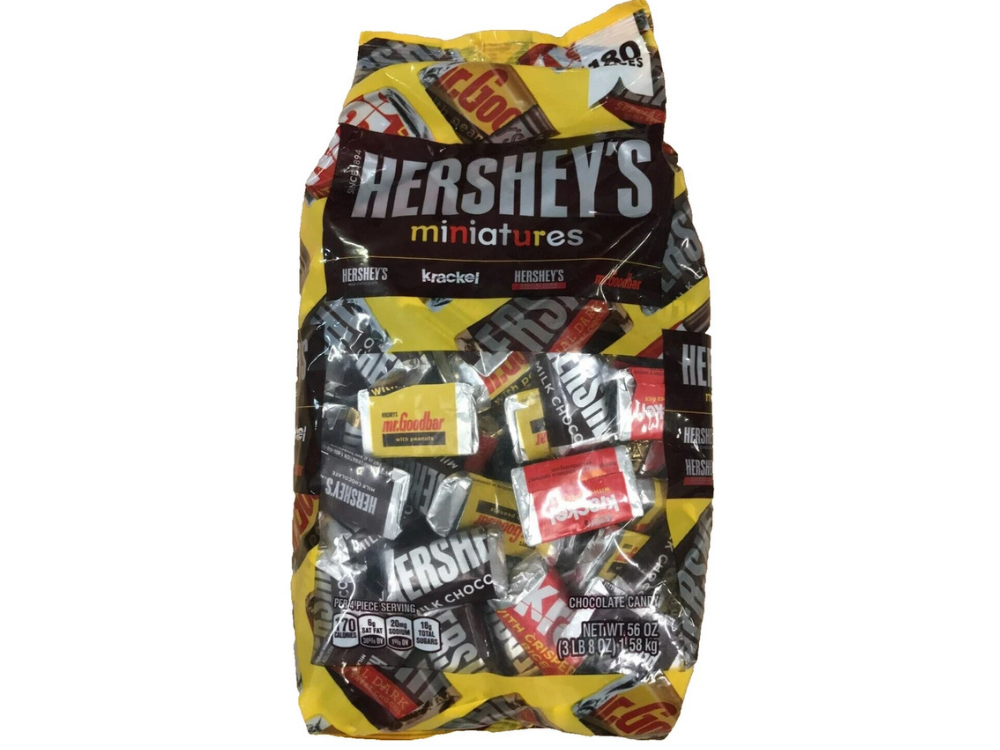Hershey's Miniatures Milk Chocolate Candy Bulk Pack – 1.58kg