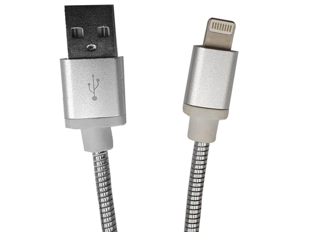Laser 2M Braided USB-A Charging Cable for iPhone, iPad & AirPods