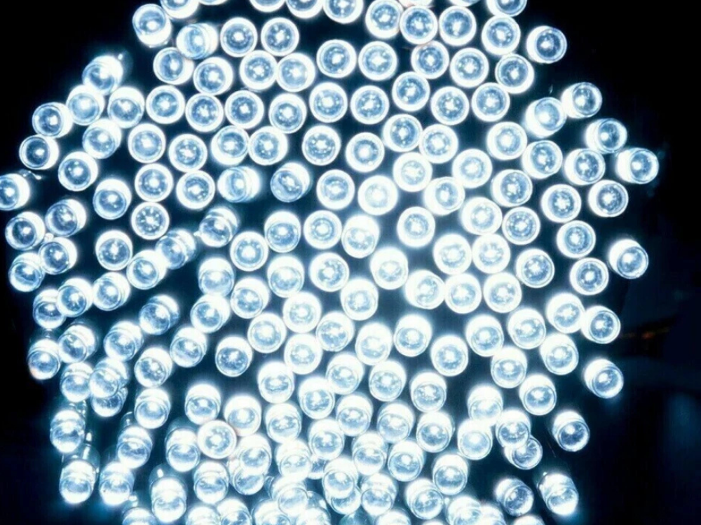 2x Lytworx 250 White LED Fairy Lights – 12.4m Christmas String Lights