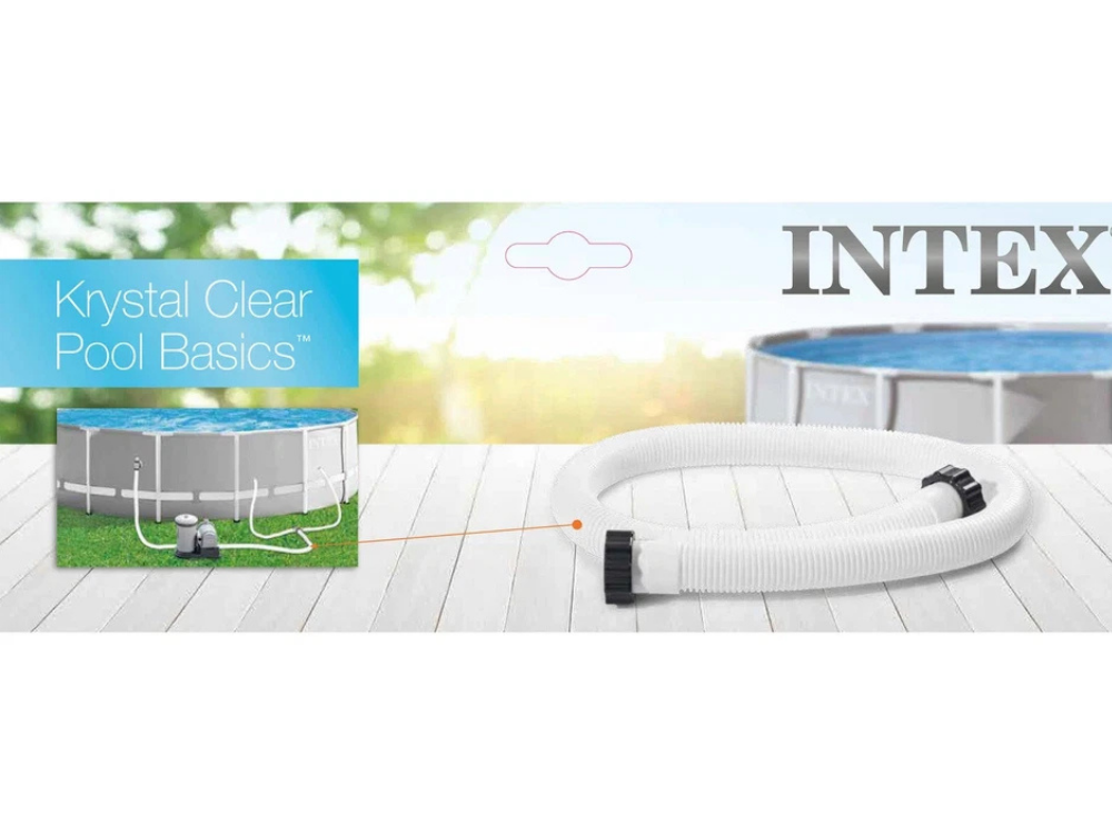 Genuine Intex 150cm Pool Filter Pump Hoses – 2 Pack for Saltwater Systems