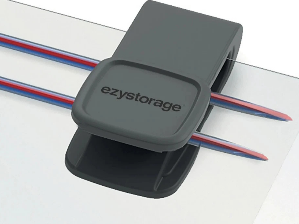 Ezy Vacuum Storage Bags Large Flat Clothes Organiser 2-Pack Space Saver