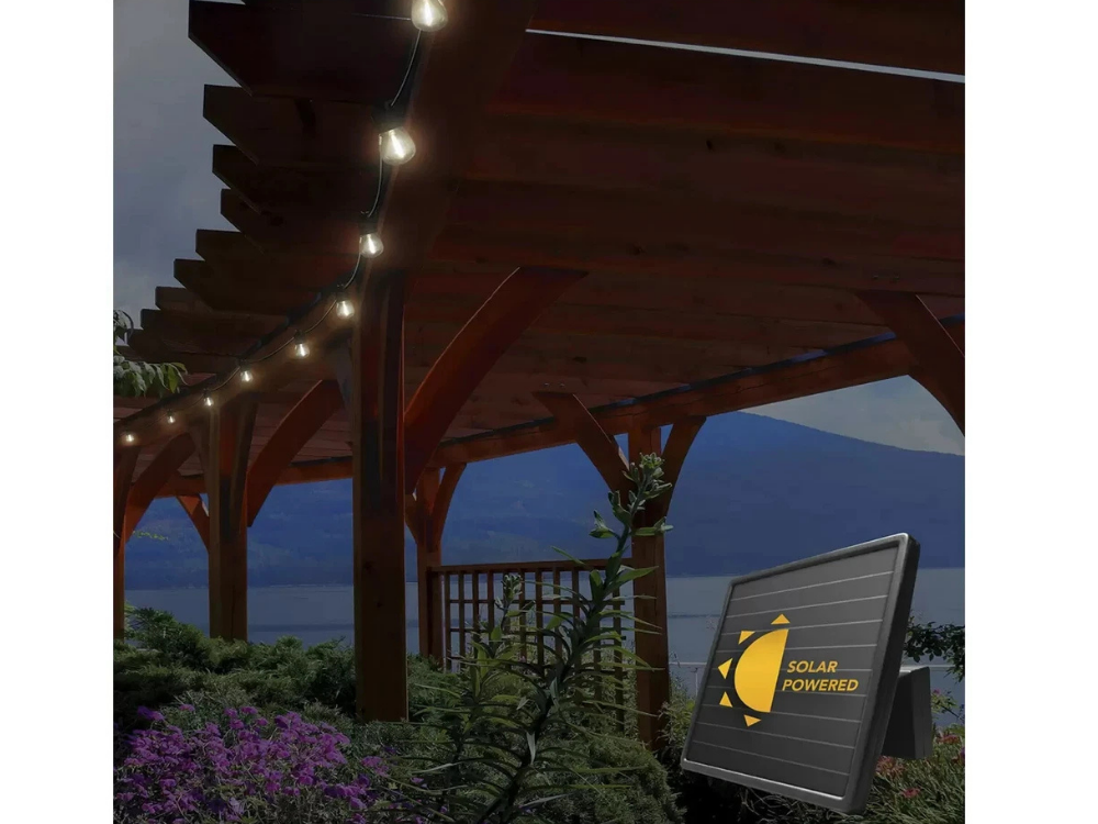 Sunforce 15 LED Outdoor Solar Lights – 10.67m w/ Remote Control