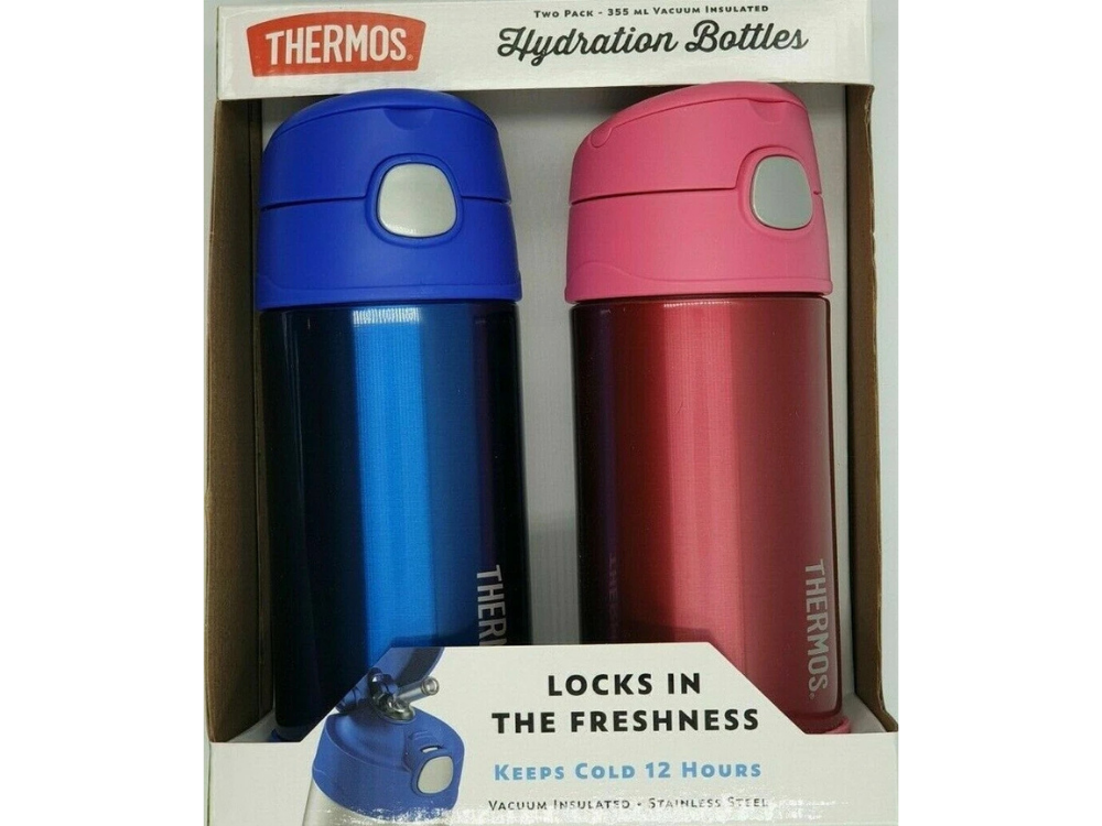 NEW Thermos Kids Funtainer Vacuum Flask with Straw – Toddler Drink Bottle