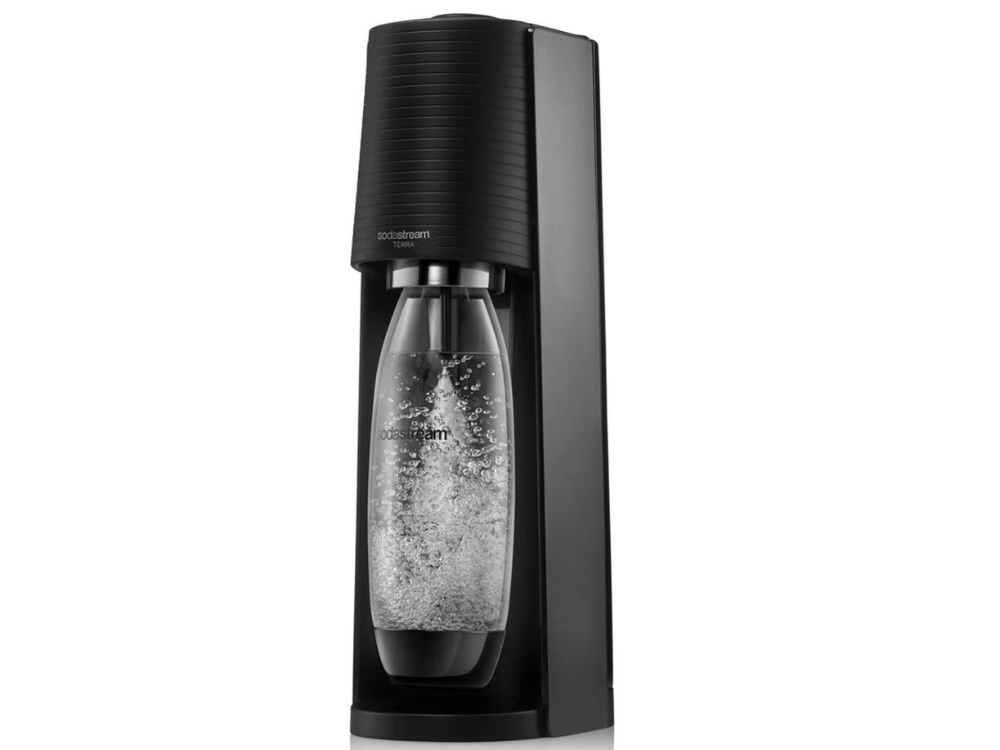 SodaStream Terra Megapack – Soda Maker + 2 x 1L Bottles