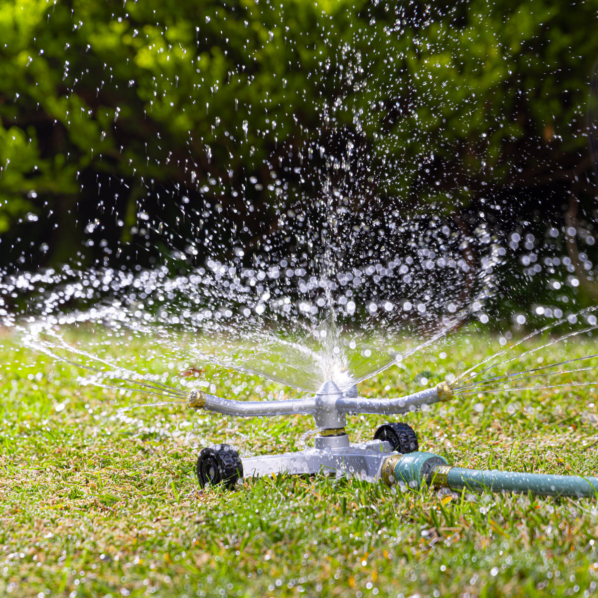 Pope 100 Year 3 Arm Sprinkler on Wheels