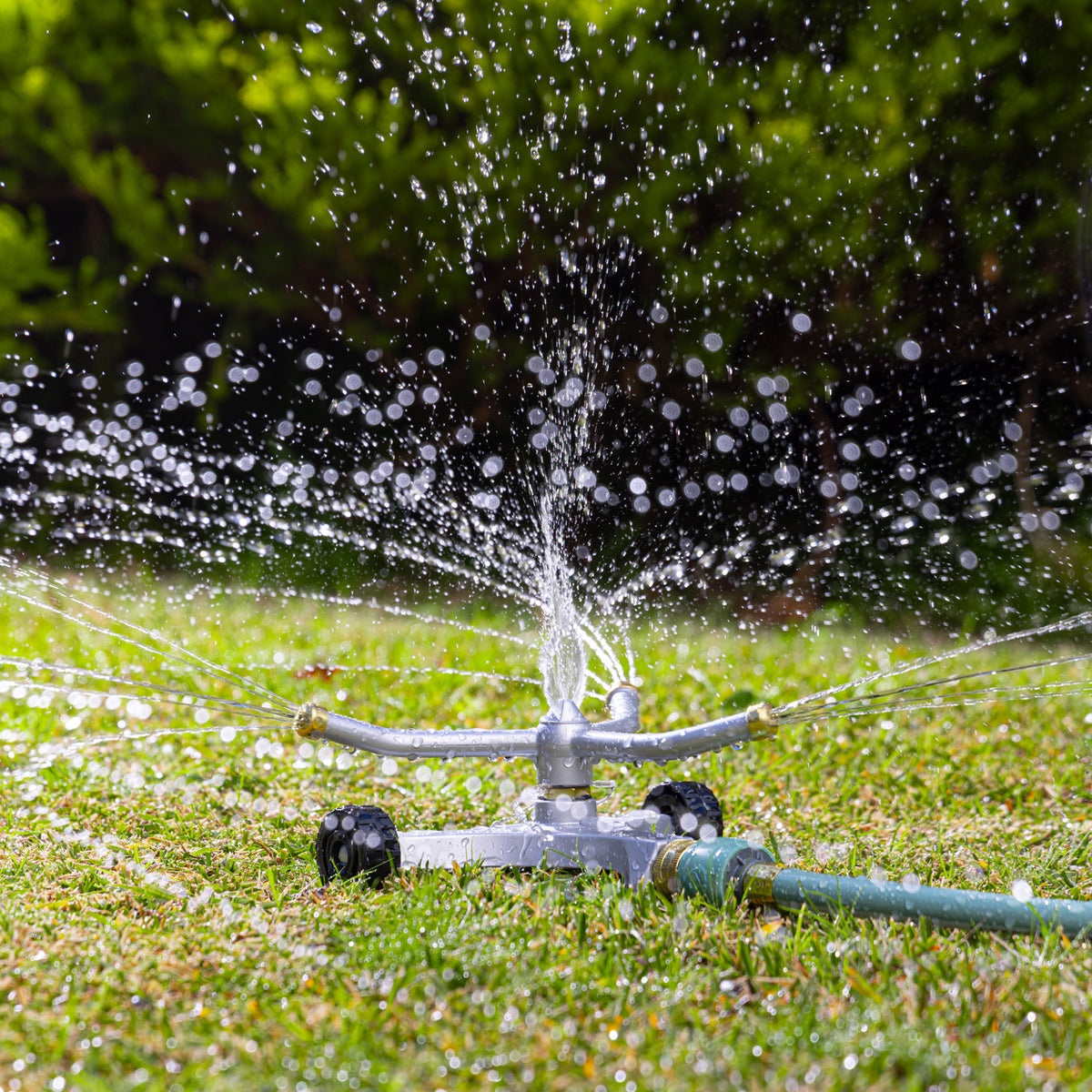 Pope 100 Year 3 Arm Sprinkler on Wheels
