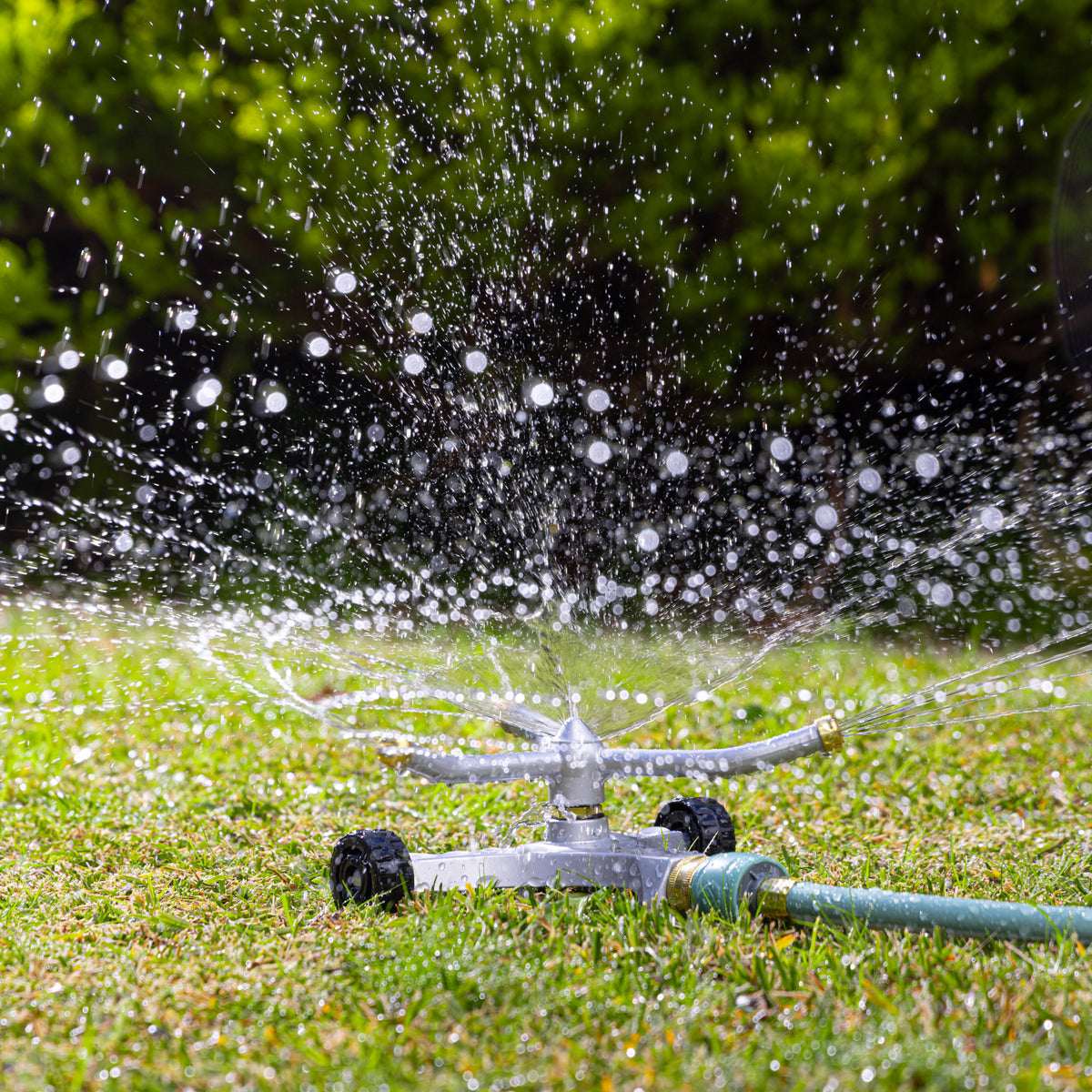 Pope 100 Year 3 Arm Sprinkler on Wheels