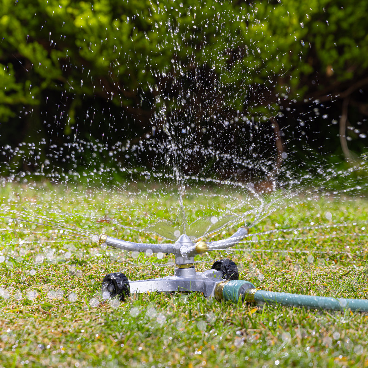 Pope 100 Year 3 Arm Sprinkler on Wheels
