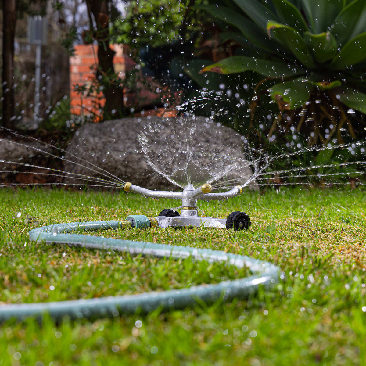 Pope 100 Year 3 Arm Sprinkler on Wheels