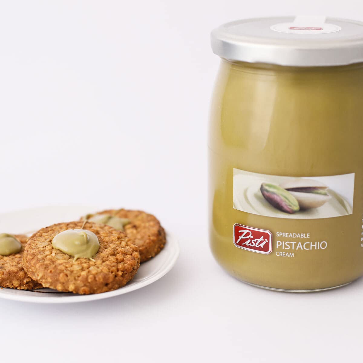 2x Pisti Spreadable Pistachio Cream 600g