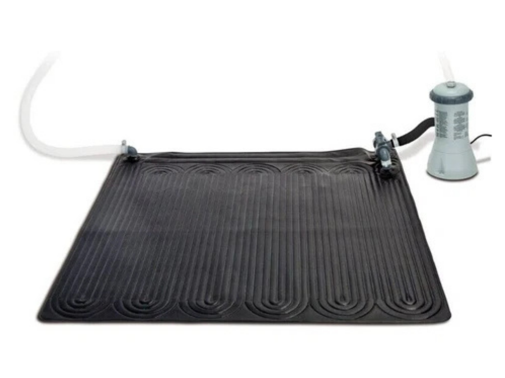 2x Intex Solar Heater Mat 120cm – Pool Pump Warmer for Above Ground Pools