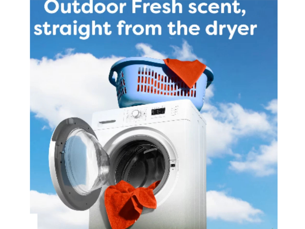 Bounce Fabric Softener Sheets – 4 Packs x 160, Outdoor Fresh