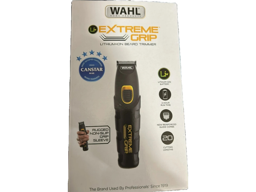 Wahl Grooming Kit – Extreme Grip Lithium Beard Trimmer