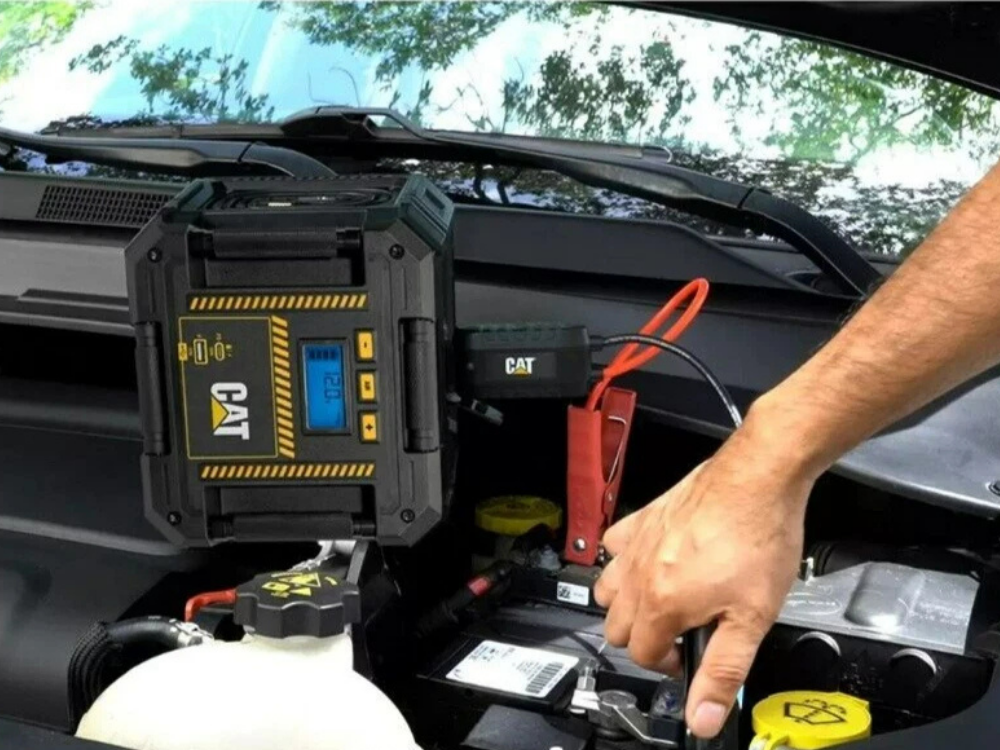 CAT 4-in-1 Portable Jump Starter & Air Compressor – 1750A