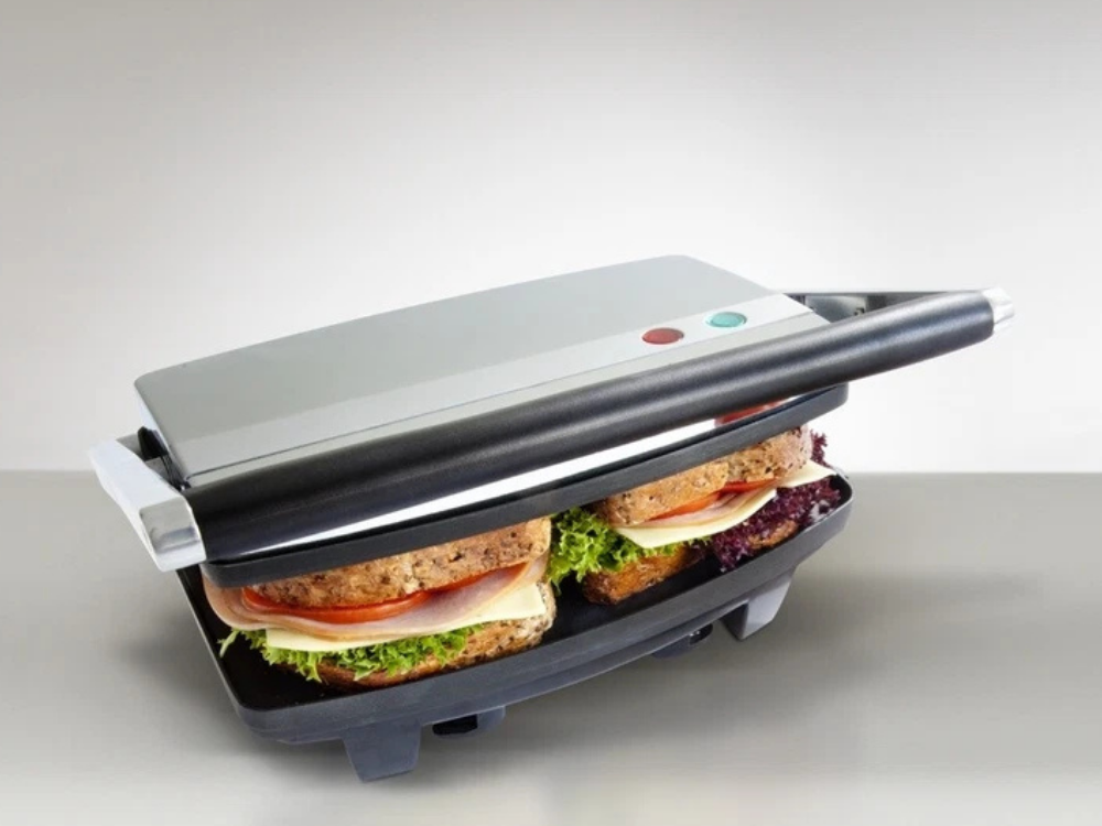 2-Slice Non-Stick Sandwich Maker & Grill