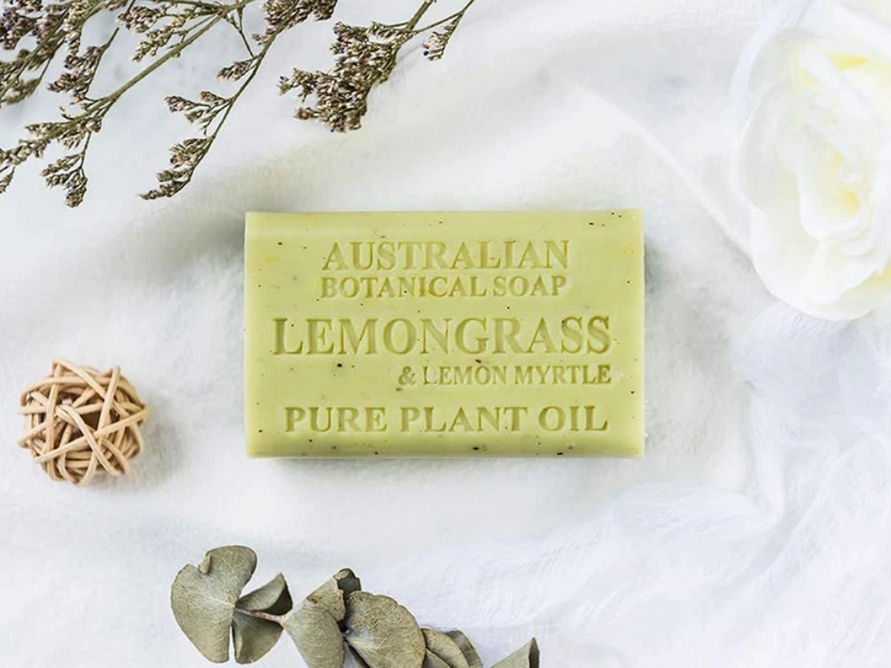 8x Lemongrass & Lemon Myrtle Body Wash Bars – 200g Each