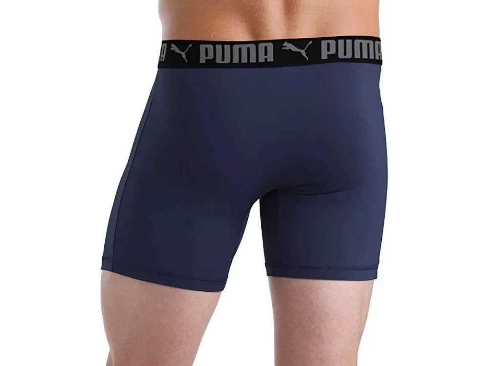 Puma Men’s Sport Luxe Boxer Briefs – Performance Athletic Underwear XXL, 5 Pack