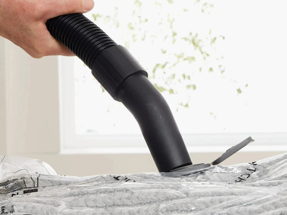 Ezy Vacuum Storage Bags Large Flat Clothes Organiser 2-Pack Space Saver