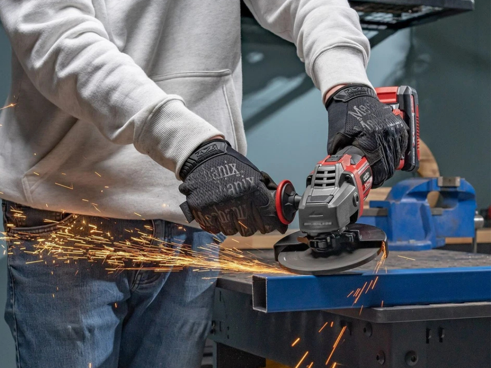 Ozito PXC 18V Brushless 125mm Angle Grinder – Variable Speed (Skin Only)