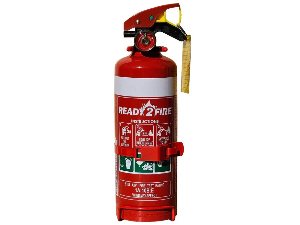 Ready 2 Fire ABE 1kg Extinguishers (2x) – Car, Boat, Home