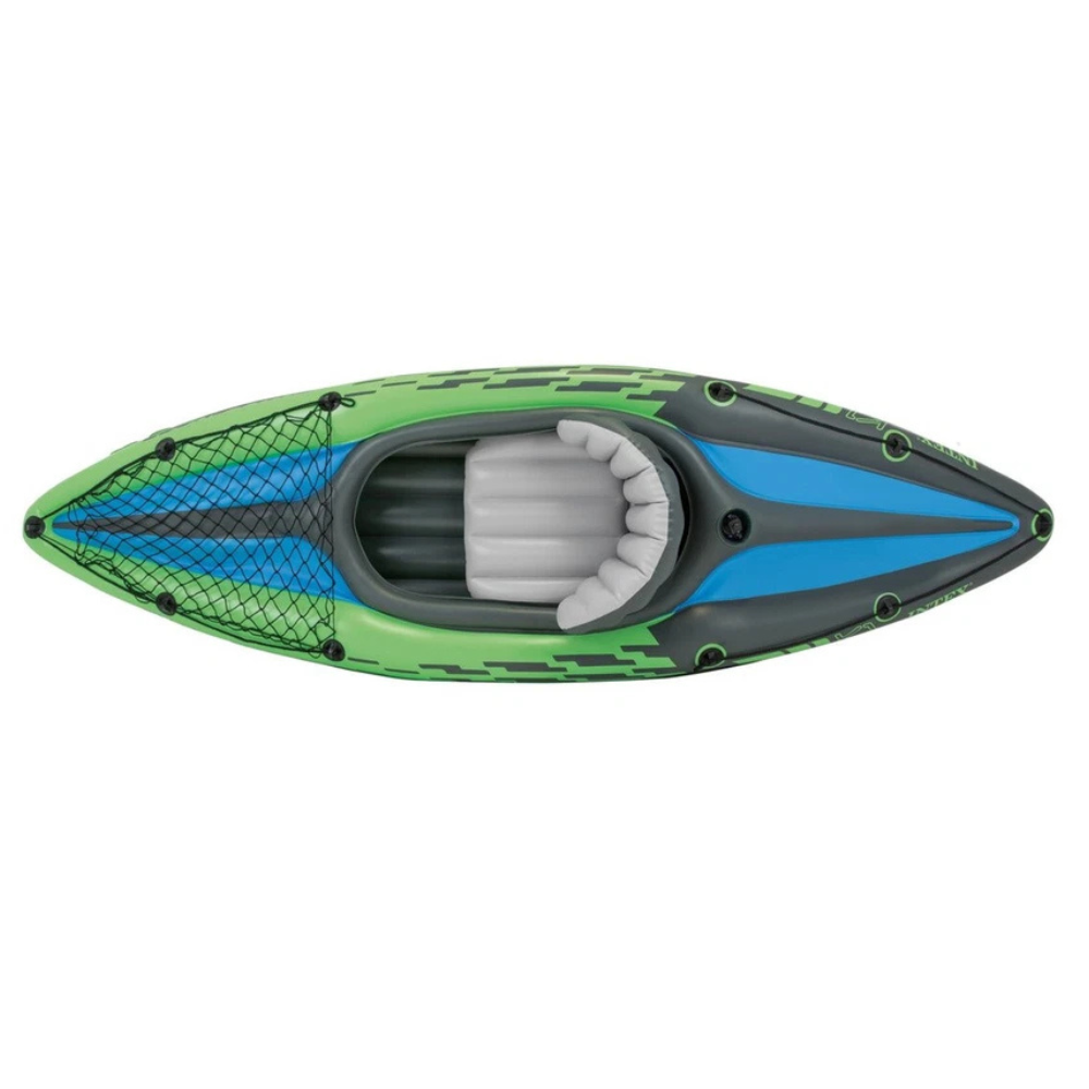 Intex Challenger K1 Inflatable Kayak for 1 Person, Paddle Boat