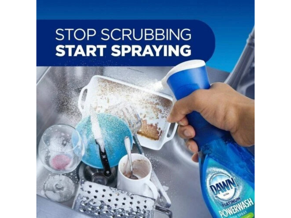 Dawn Platinum Powerwash Dish Spray Cleaner Starter Pack with Refill