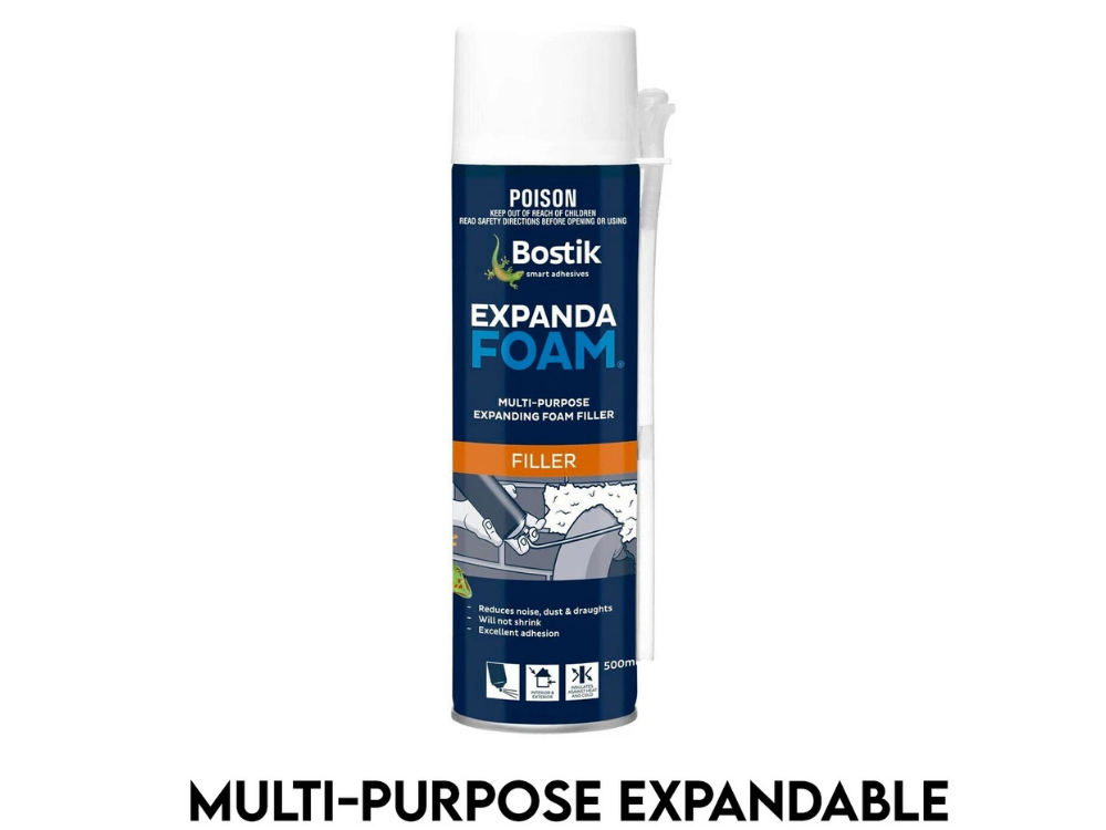 Bostik 500ml Expanding Foam Filler & Adhesive