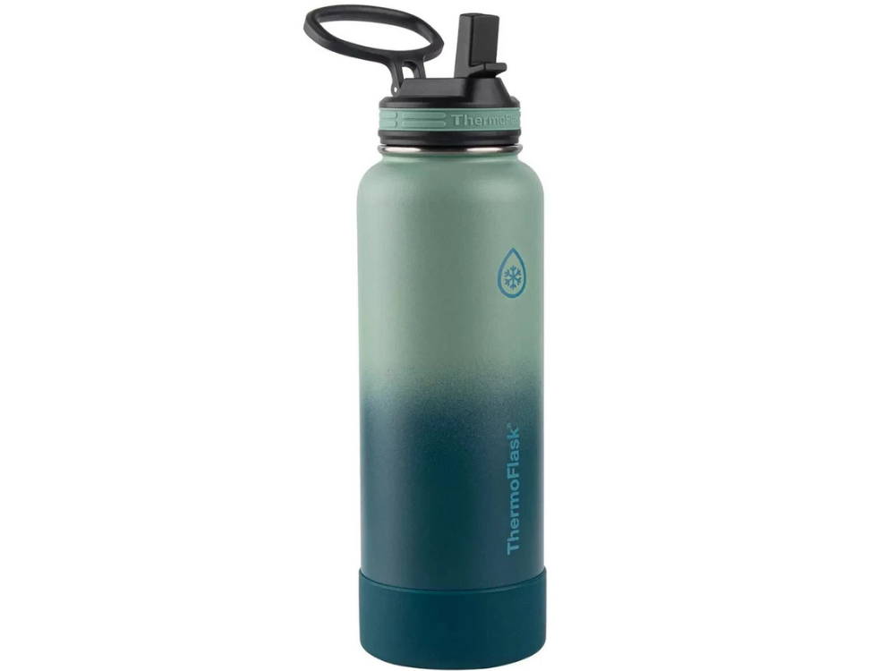 2x ThermoFlask 1.2L Stainless Steel Bottles – Insulated