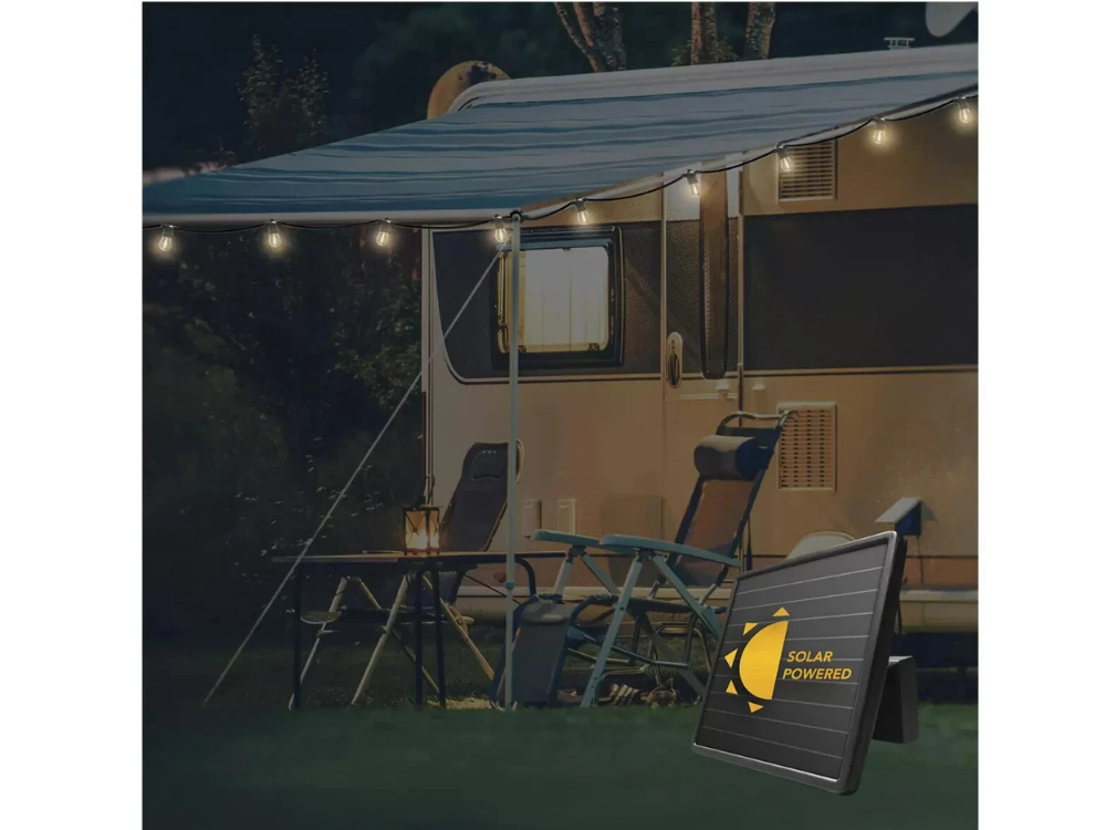 Sunforce 15 LED Outdoor Solar Lights – 10.67m w/ Remote Control