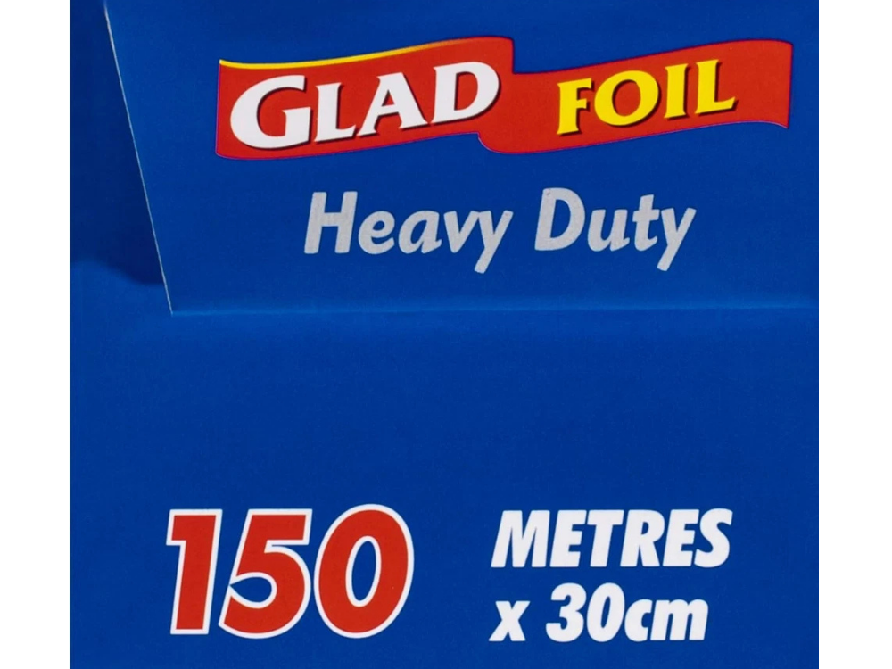 Glad Heavy Duty Foil Wrap 150m x 30cm – Multipurpose