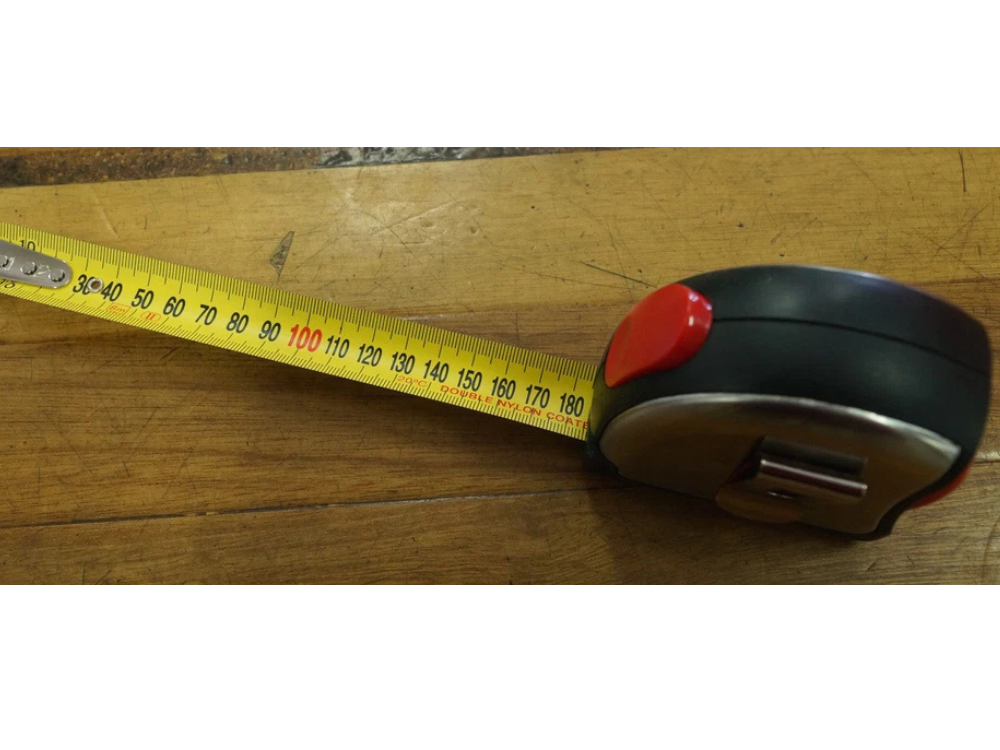 Sidchrome Tape Measure 8m – Locking, Metric Ruler
