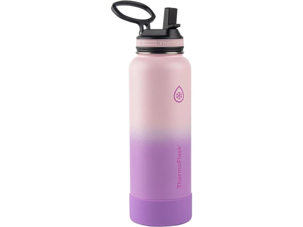 2x ThermoFlask 1.2L Stainless Steel Vacuum Insulated Water Bottles