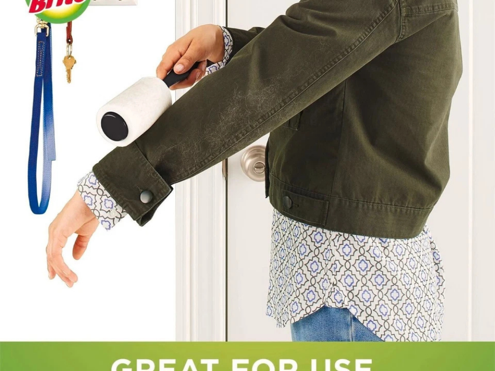 Scotch-Brite Lint Roller – 5 Roll Refills (95 Sheets Each) for Clothes, Fabric, Pet Hair & Dust