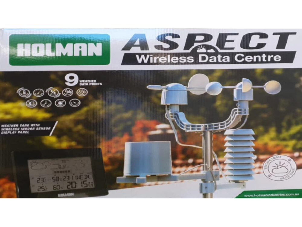 Holman Digital Weather Station – Indoor/Outdoor WiFi LCD Display